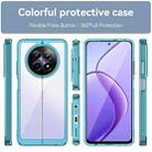 For Realme Narzo N65 Colorful Series Acrylic Hybrid TPU Phone Case(Transparent Blue) - 2