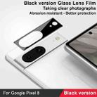 For Google Pixel 8 IMAK Rear Camera Lens Glass Film Black Version - 2