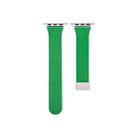 Sheepskin Texture Magnetic Folding Buckle Watch Band For Apple Watch 2 42mm(Green) - 1