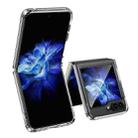 For Samsung Galaxy Z Flip5 PC + TPU Airbag Shockproof Protective Phone Case(Transparent) - 1