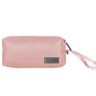 Waterproof PU Leather Laptop Accessory Bag(Pink) - 1