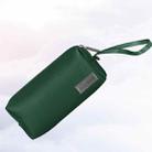 Waterproof PU Leather Laptop Accessory Bag(Dark Green) - 1