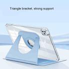 For iPad Pro 12.9 2022 / 2021 / 2020 Magnetic Split Leather Smart Tablet Case(Black) - 6