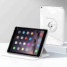 For iPad Air / Air 2 / 9.7 2017 / 2018 Magnetic Split Leather Smart Tablet Case(White) - 1