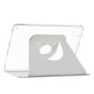 For iPad Pro 13 2024 Magnetic Split Leather Smart Tablet Case(White) - 3