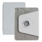 For iPad Air 11 2024 Magnetic Split Leather Smart Tablet Case(Grey) - 2