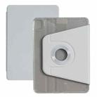 For iPad mini 6 Magnetic Split Leather Smart Tablet Case(Grey) - 2