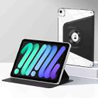 For iPad mini 6 Magnetic Split Leather Smart Tablet Case(Black) - 1