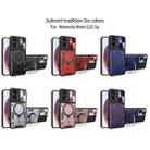 For Motorola Moto G35 CD Texture Sliding Camshield Magnetic Holder Phone Case(Pink) - 2
