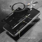 For Motorola Moto G05 CD Texture Sliding Camshield Magnetic Holder Phone Case(Silver) - 3