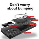 For Motorola Moto G Power 2025 CD Texture Sliding Camshield Magnetic Holder Phone Case(Red) - 3
