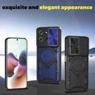 For Motorola Moto G56 5G CD Texture Sliding Camshield Magnetic Holder Phone Case(Pink) - 2