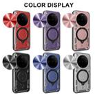 For OPPO Find X8 CD Texture Sliding Camshield Magnetic Holder Phone Case(Red) - 2