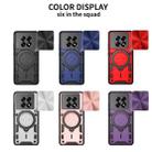 For OPPO F29 Pro 5G Global CD Texture Sliding Camshield Magnetic Holder Phone Case(Black) - 2
