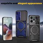 For OPPO Reno14 5G Global CD Texture Sliding Camshield Magnetic Holder Phone Case(Pink) - 2