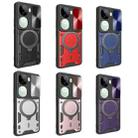 For vivo iQOO Z9s 5G CD Texture Sliding Camshield Magnetic Holder Phone Case(Black) - 2
