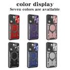 For vivo V29e / Y200 5G CD Texture Sliding Camshield Magnetic Holder Phone Case(Silver) - 2