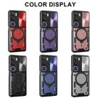 For vivo Y19s 4G CD Texture Sliding Camshield Magnetic Holder Phone Case(Black) - 2