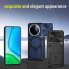 For vivo Y39 5G CD Texture Sliding Camshield Magnetic Holder Phone Case(Silver) - 3