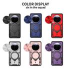 For vivo Y300 Pro CD Texture Sliding Camshield Magnetic Holder Phone Case(Blue) - 2