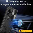 For vivo S20 Pro / T4 Ultra 5G CD Texture Sliding Camshield Magnetic Holder Phone Case(Pink) - 3