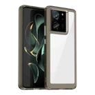 For Xiaomi Redmi K60 Ultra Colorful Series Acrylic Hybrid TPU Phone Case(Transparent Grey) - 1