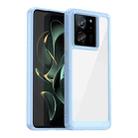 For Xiaomi Redmi K60 Ultra Colorful Series Acrylic Hybrid TPU Phone Case(Blue) - 1