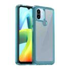 For Xiaomi Redmi A1+ Colorful Series Acrylic Hybrid TPU Phone Case(Transparent Blue) - 1