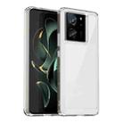 For Xiaomi 13T Pro Colorful Series Acrylic Hybrid TPU Phone Case(Transparent) - 1