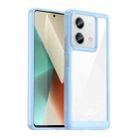 For Xiaomi Redmi Note 13 5G Colorful Series Acrylic Hybrid TPU Phone Case(Blue) - 1