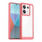 For Xiaomi Redmi Note 13 Pro 5G Colorful Series Acrylic Hybrid TPU Phone Case(Red) - 1