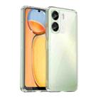 For Xiaomi Redmi 13C 4G Colorful Series Acrylic Hybrid TPU Phone Case(Transparent) - 1