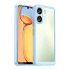 For Xiaomi Redmi 13C 4G Colorful Series Acrylic Hybrid TPU Phone Case(Blue) - 1