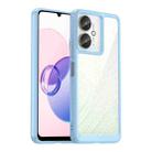 For Xiaomi Poco C65 Colorful Series Acrylic Hybrid TPU Phone Case(Blue) - 1