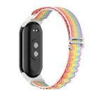 For Xiaomi Mi Band 8 Loop Nylon Watch Band(Colorful) - 1