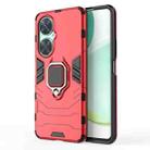 For Huawei nova 11i Magnetic Ring Holder PC + TPU Phone Case(Red) - 1