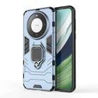 For Huawei Mate 60 Magnetic Ring Holder PC + TPU Phone Case(Navy Blue) - 1