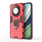 For Huawei Mate 60 Magnetic Ring Holder PC + TPU Phone Case(Red) - 1