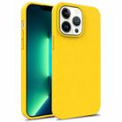 For iPhone 15 Pro Max TPU Shockproof Phone Case(Yellow) - 1