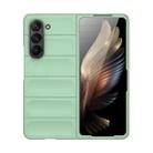 For Samsung Galaxy Z Fold5 Skin Feel Magic Shield Shockproof Phone Case(Green) - 1