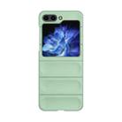 For Samsung Galaxy Z Flip5 Skin Feel Magic Shield Shockproof Phone Case(Green) - 1