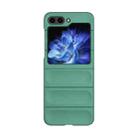 For Samsung Galaxy Z Flip5 Skin Feel Magic Shield Shockproof Phone Case(Dark Green) - 1