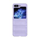 For Samsung Galaxy Z Flip5 Skin Feel Magic Shield Shockproof Phone Case(Purple) - 1