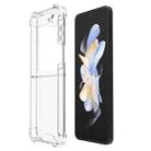 For Samsung Galaxy Z Flip5 Transparent PC + TPU Shockproof Phone Case - 1