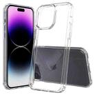 For iPhone 15 Pro Max Scratchproof Acrylic TPU Phone Case(Transparent) - 1