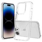 For iPhone 15 Pro Scratchproof Acrylic TPU Phone Case(Transparent) - 1