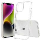 For iPhone 15 Scratchproof Acrylic TPU Phone Case(Transparent) - 1