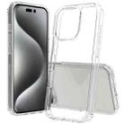 For iPhone 16 Pro Scratchproof Acrylic TPU Phone Case(Transparent) - 1