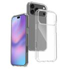 For iPhone 17 Pro Max Scratchproof Acrylic TPU Phone Case(Transparent) - 1