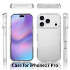 For iPhone 17 Pro Scratchproof Acrylic TPU Phone Case(Transparent) - 2